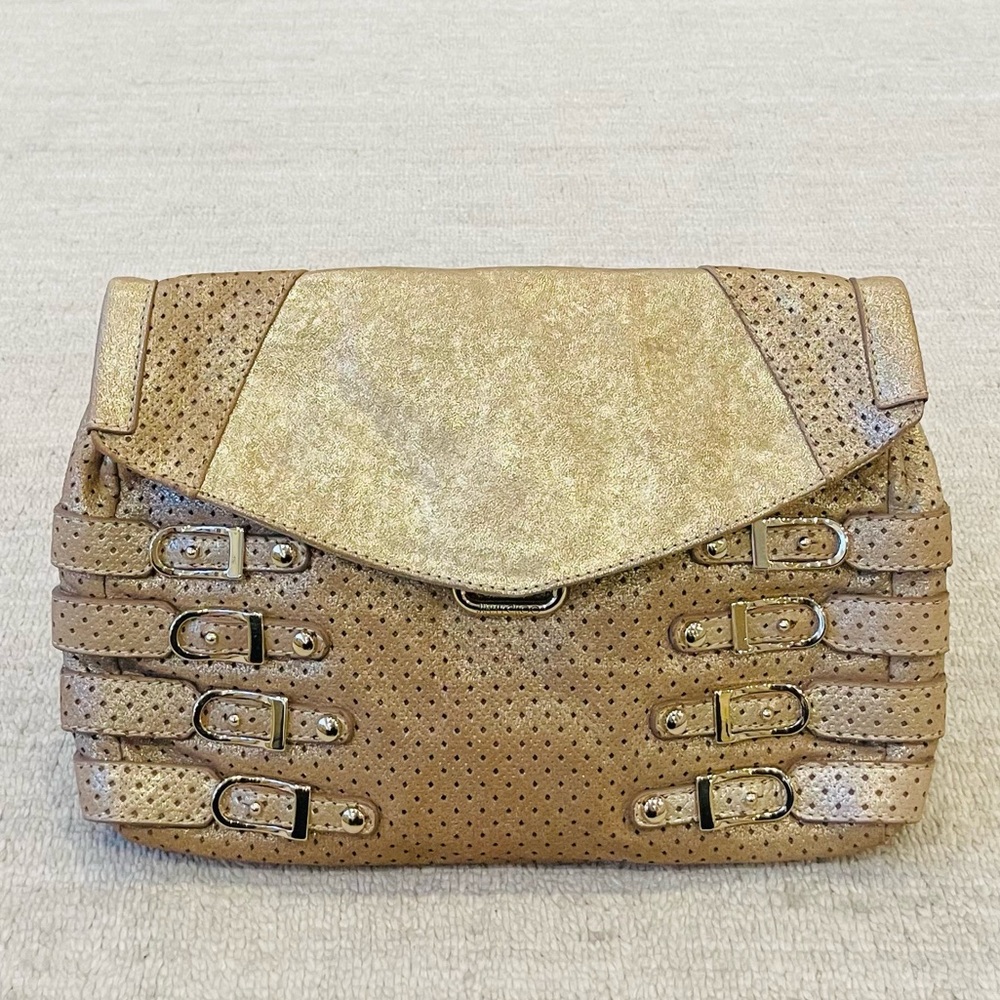 Jimmy Choo Perforated Bardia Clutch - Picture 2 of 5